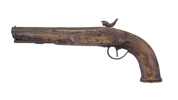 Black powder pistol  old guns stock pictures, royalty-free photos & images