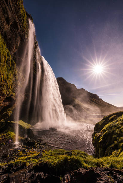 istock Majestic Seljalandsfoss waterfall, Iceland. 1040201524