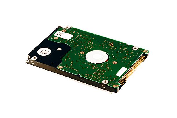istock Laptop hard drive isolated on white 104020377