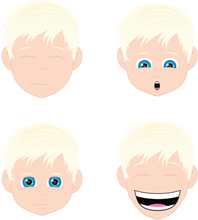 Free download of blonde boy cartoon vector graphics and illustrations, page  14