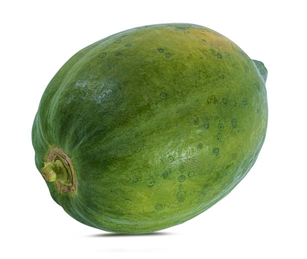 istock papaya isolated on a white 1040225550
