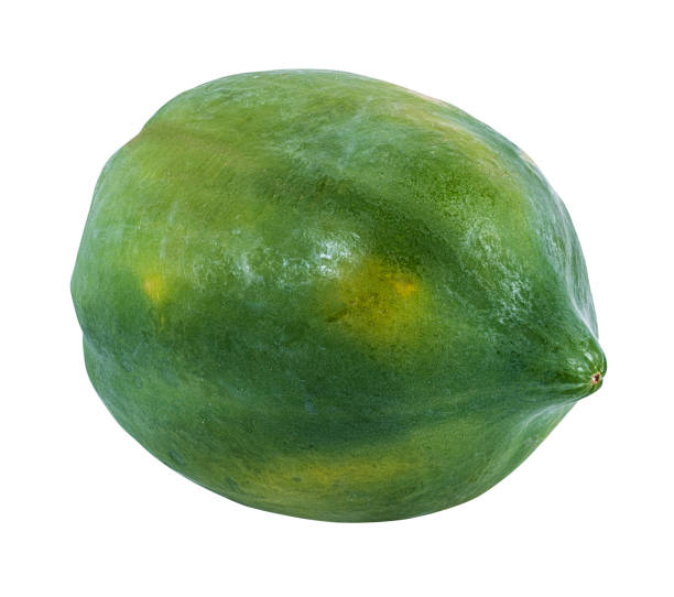 istock papaya isolated on a white 1040226090