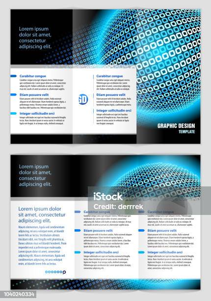 Leaflet Design Example Stock Illustration - Download Image Now ...