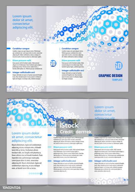 Generic Leaflet Example Leaflet Design Example Stock Illustration - Download Image Now ...