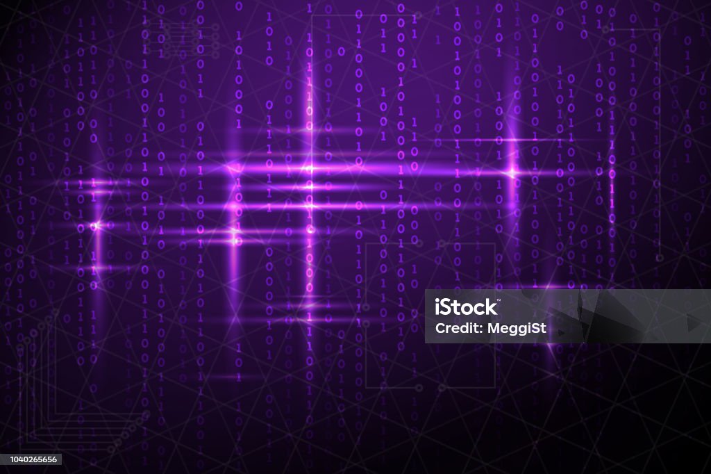 Background Design Math Matrix Abstract Matrix Background Stock Illustration - Download Image Now ...