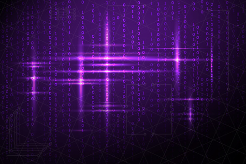 Matrix Background Oracle Abstract Matrix Background Stock Illustration - Download Image Now ...