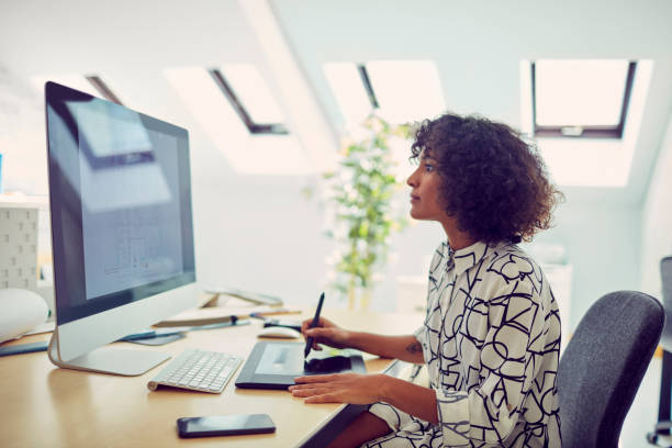 istock Businesswoman in Her Office 1040266746