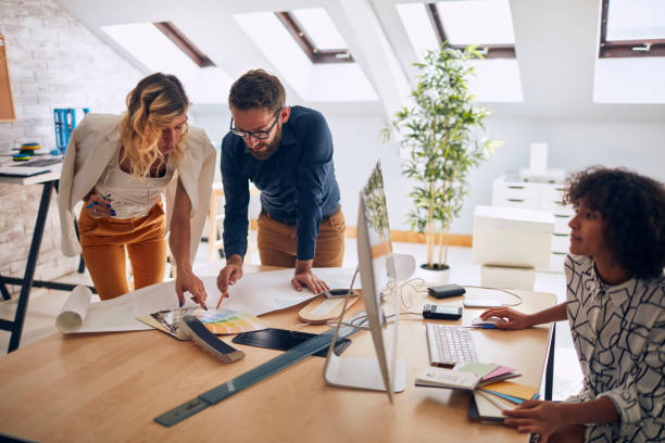istock Diverse Business Team Working In The Office 1040270598