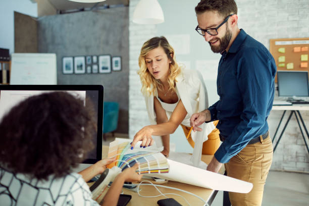istock Diverse Business Team Working In The Office 1040270844