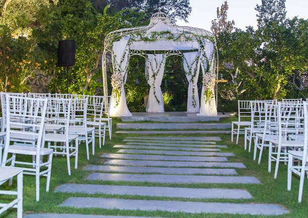 istock Jewish Hupa , wedding putdoor . 1040280250