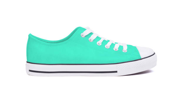 istock New sneaker shoe - Green 1040288774