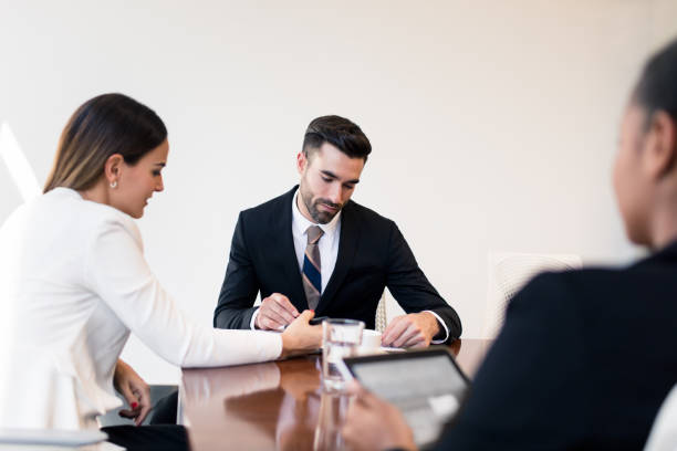 istock Business executives in meeting 1040294454