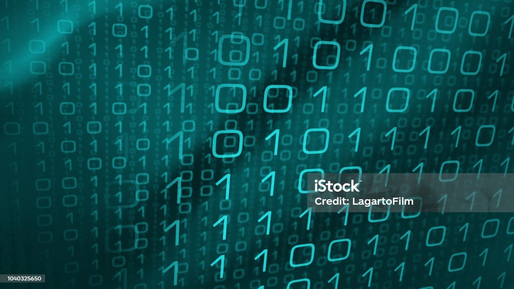 Computer Science Innovation Machine Learning Binary Coding Stock Photo ...