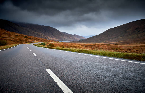 istock A narrow road near Dornie 1040338912