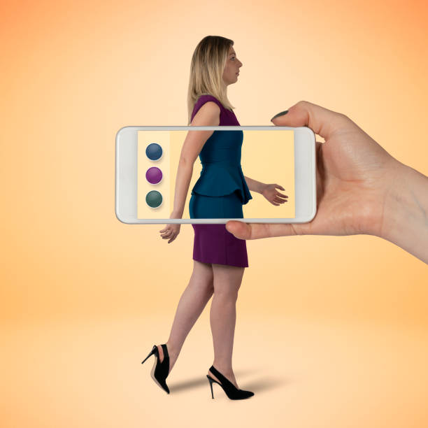 istock Dress Colors Selection in Mobile Phone 1040352154
