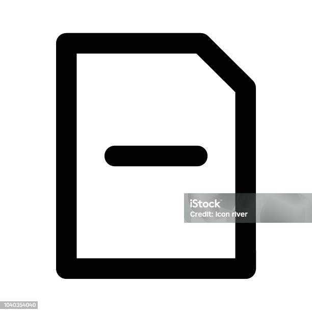 Remove From Stock Icon Remove Stock Illustration - Download Image Now - Blank, Blue, Business ...