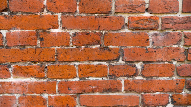 istock background masonry of red brick. 1040363636