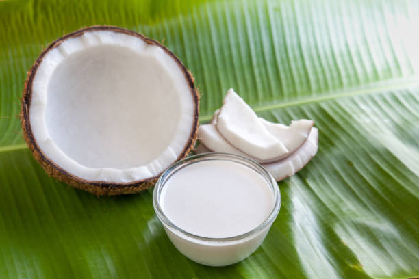 istock Coconut and Coconut with milk 1040364242