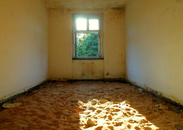 istock Sandy Floor in Abandoned Room 1040364482