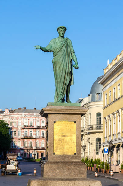 istock Monument to Duke de Richelieu, Odessa Ukraine. May, 2016. Spring background. 1040386206