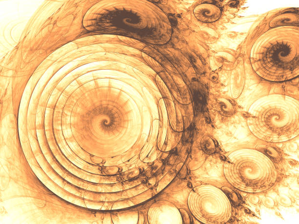 istock Abstract fractal. Fractal art background for creative design. Decoration for wallpaper desktop, poster, cover booklet, card. Psychedelic. Print for clothes, t-shirt. 1040407486