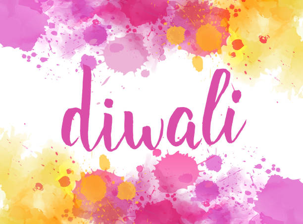 istock diwali calligraphy lettering on watercolor splash background 1040410508