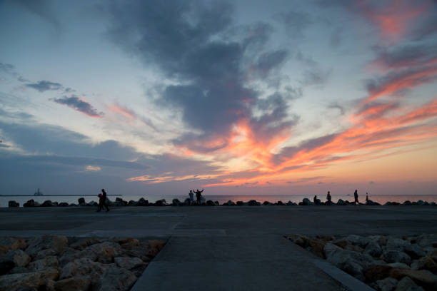 istock Beautiful sunrise at the Black Sea 1040411084