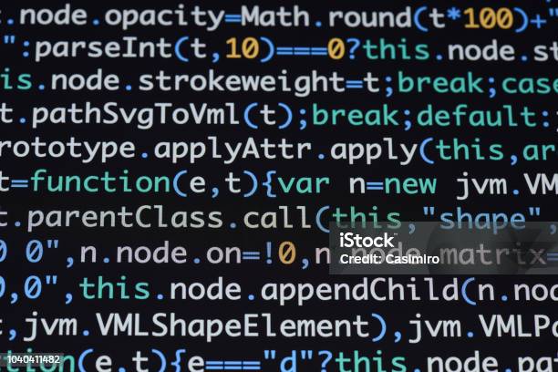 Real Java Script Code Developing Screen Programing Workflow Abstract ...