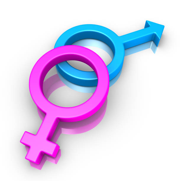 istock Male and female symbols 1040431268