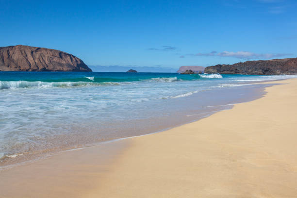 istock Magnificent beach with golden sand 1040439740