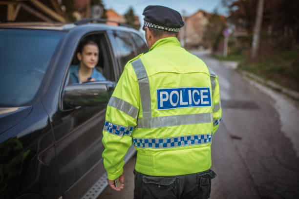 istock Traffic police on duty 1040460466