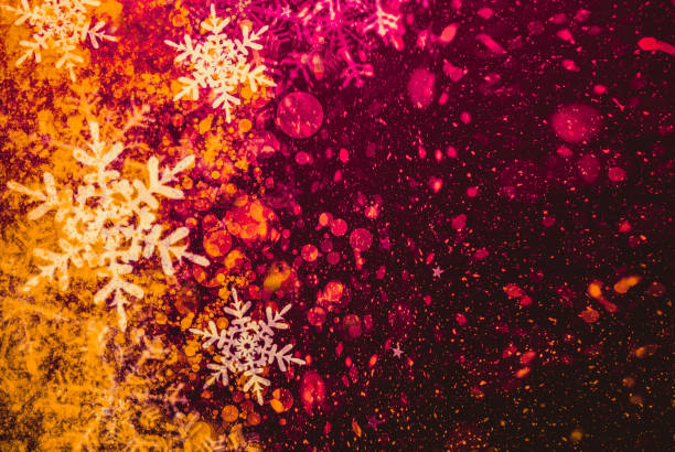 istock Christmas Background with Snowflakes 1040464578