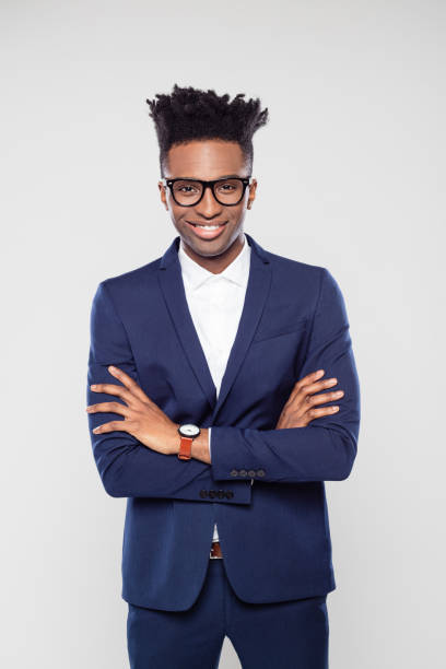 istock Handsome young afro american businessman 1040468422