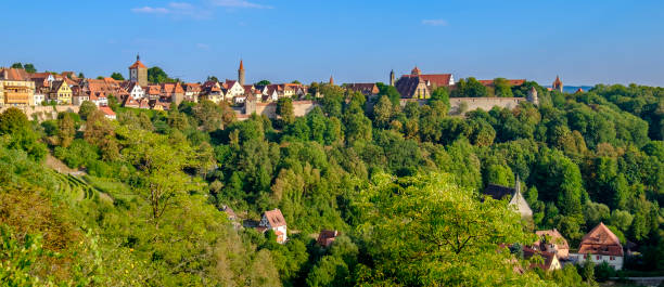 rothenburg ob der tauber (romantic road, bawaria, niemcy) - 2999 zdjęcia i obrazy z banku zdjęć