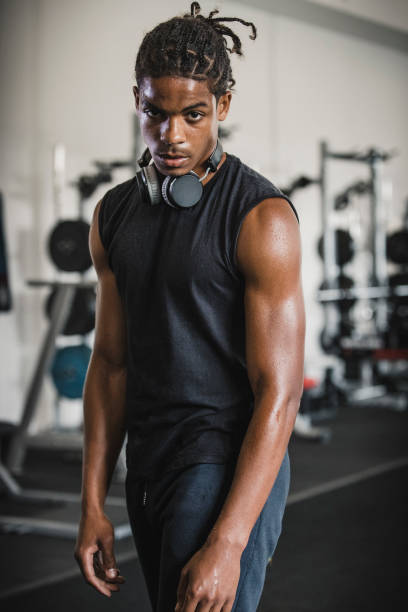 istock Portrait of a Young Man After a Workout 1040494412