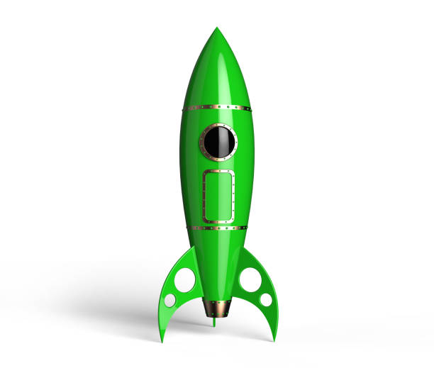 Rocket green stock photo
