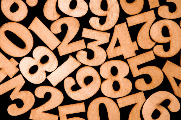 istock Background of numbers. from zero to nine. Background with numbers. Numbers texture 1040495634