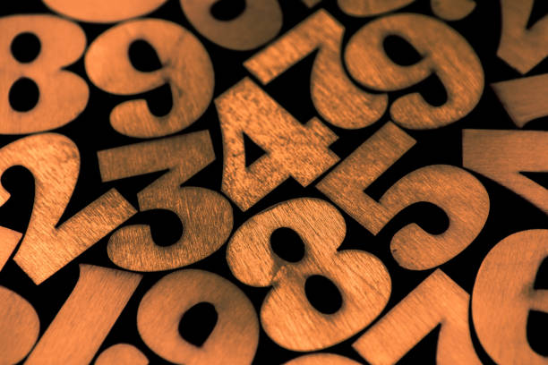 istock Background of numbers. from zero to nine. Background with numbers. Numbers texture 1040495756