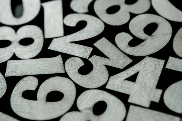 istock Background of numbers. from zero to nine. Background with numbers. Numbers texture 1040502036