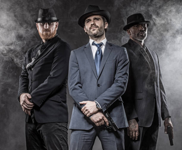 Gangster Mafia Men Stock Photo - Download Image Now - Mafia, Organized  Crime, Gangster - iStock