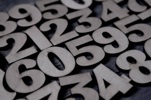 istock Background of numbers. from zero to nine. Background with numbers. Numbers texture 1040504846
