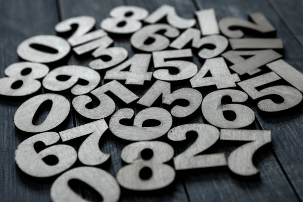 istock Background of numbers. from zero to nine. Background with numbers. Numbers texture 1040505136