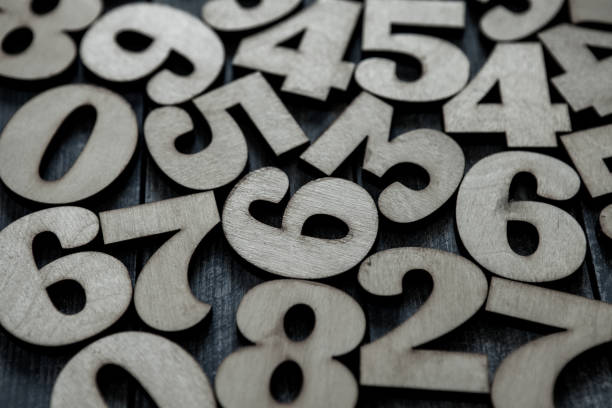 istock Background of numbers. from zero to nine. Background with numbers. Numbers texture 1040505138