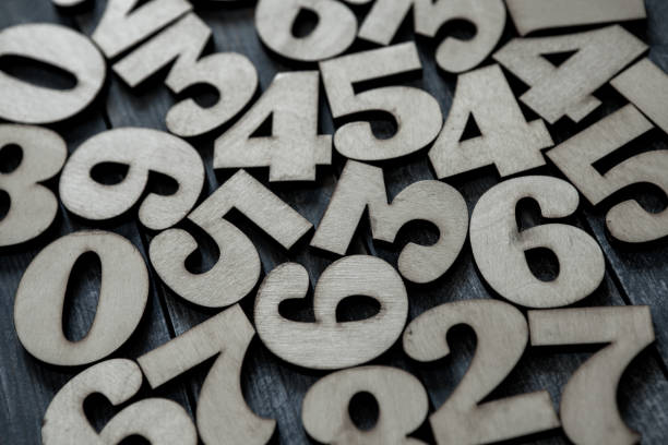 istock Background of numbers. from zero to nine. Background with numbers. Numbers texture 1040505170