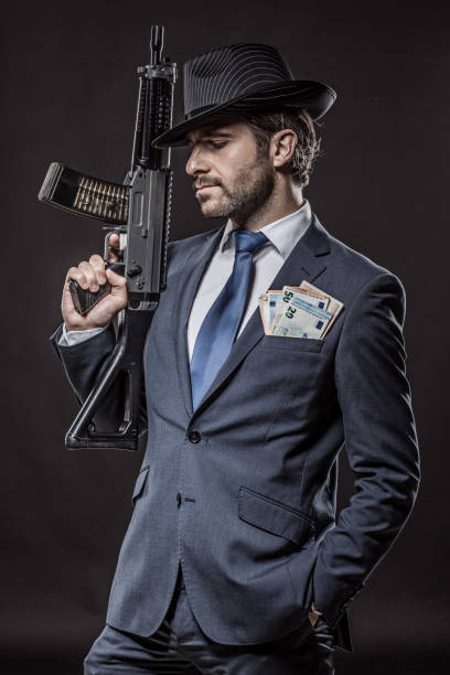 istock Italian Gangster Man 1040506456