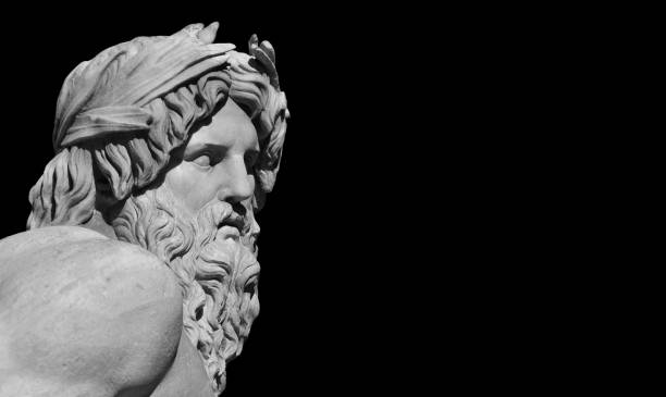 istock Greek or Roman God (with copy space) 1040509562