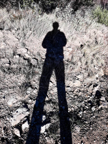 istock Shadow of a person on land 1040524126