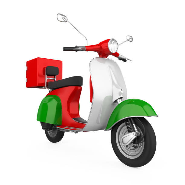 istock Motorcycle Delivery Box Isolated 1040539958