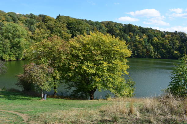 istock volcano lake in autumn 1040543756