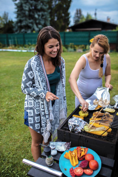 istock Vegan health eating - barbeque 1040545472